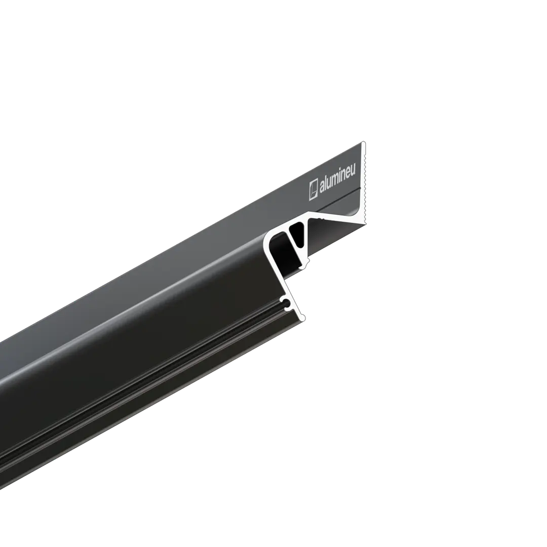 Profil FLOATIA X302, Negru mat, detaliu