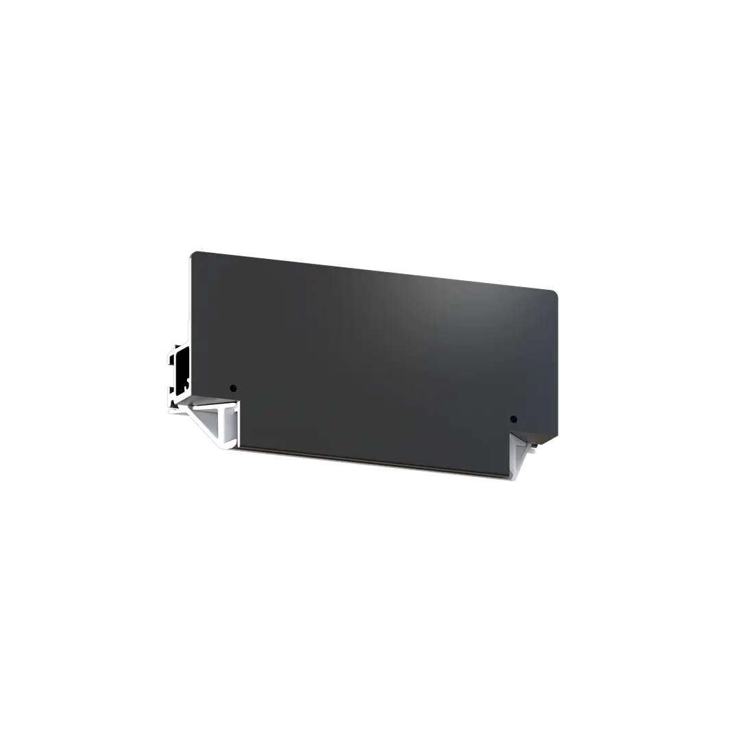 Capac ENDCAPP Y211, Negru mat, detaliu