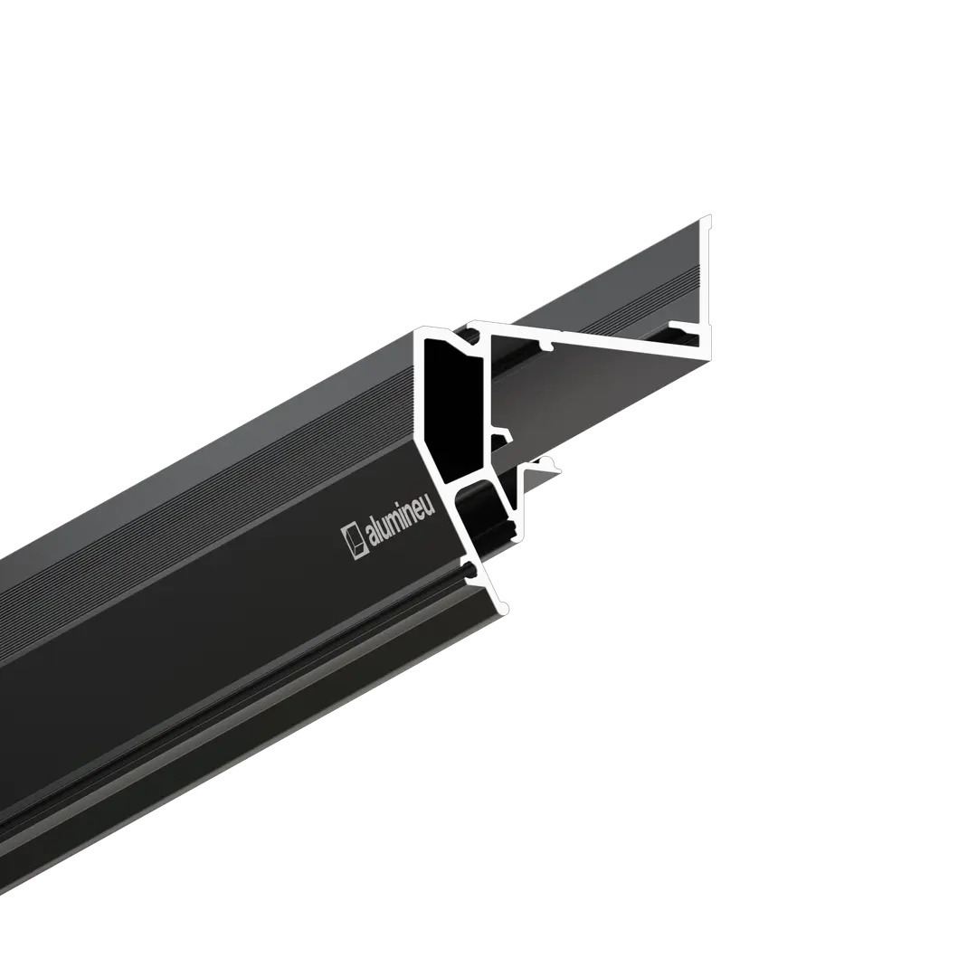 Profil FLOATIA X304, Negru mat, detaliu