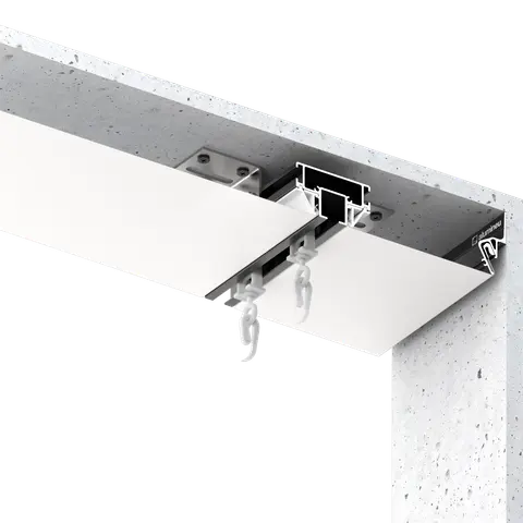 Profil TISSURE Z401, Negru mat, vedere principală